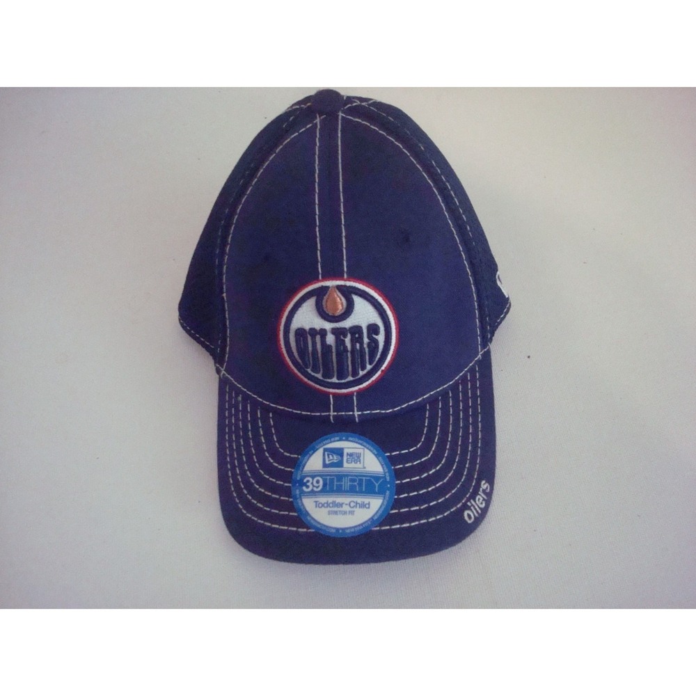 KIDS--- EDMONTON OILERS NEW ERA‎   HAT CAP VINTAGE DEADSTOCK C3